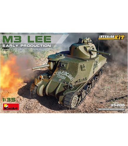 Amazon | TAKOM 1/35 アメリカ軍 M3リー 中戦車 前期型 プラモデル